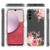 Samsung Galaxy A14 5G / 4G Transparent Painted Phone Case - Pink Rose