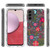 Samsung Galaxy A14 5G / 4G Transparent Painted Phone Case - Small Floral Samsung Galaxy A14 5G / 4G Transparent Painted Phone Case - Small Floral