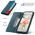 Samsung Galaxy A14 5G / 4G TTUDRCH RFID Retro Texture Magnetic Leather Phone Case - Greem Samsung Galaxy A14 5G / 4G TTUDRCH RFID Retro Texture Magnetic Leather Phone Case - Greem