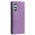 Samsung Galaxy A14 5G / 4G TTUDRCH RFID Retro Texture Magnetic Leather Phone Case - Purple