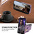 Samsung Galaxy A14 5G / 4G Zipper Hardware Card Wallet Phone Case - Purple