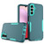 Samsung Galaxy A14 5G 2 in 1 Magnetic PC + TPU Phone Case - Blue+Blue Green