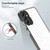 Samsung Galaxy A14 5G 3 in 1 Clear TPU Color PC Frame Phone Case - Black