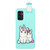 Samsung Galaxy A14 5G 3D Lying Cartoon TPU Shockproof Phone Case - Couple Unicorn