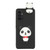 Samsung Galaxy A14 5G 3D Lying Cartoon TPU Shockproof Phone Case - Panda with Red Bow