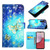 Samsung Galaxy A14 5G 3D Painting Horizontal Flip Leather Phone Case - Golden Butterfly