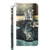 Samsung Galaxy A14 5G 3D Painting Pattern TPU + PU Phone Case - Cat Tiger