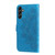 Samsung Galaxy A14 5G 7-petal Flowers Embossing Leather Phone Case - Blue