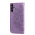 Samsung Galaxy A14 5G 7-petal Flowers Embossing Leather Phone Case - Light Purple