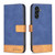 Samsung Galaxy A14 5G BF11 Color Matching Skin Feel Leather Phone Case - Blue