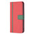 Samsung Galaxy A14 5G BF13 Color Matching Cross Texture Leather Phone Case - Red