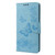 Samsung Galaxy A14 5G Butterfly Embossed Horizontal Flip Leather Phone Case - Blue