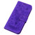 Samsung Galaxy A14 5G Butterfly Rose Embossed Leather Phone Case - Purple