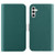 Samsung Galaxy A14 5G Candy Color Litchi Texture Leather Phone Case - Dark Green
