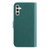 Samsung Galaxy A14 5G Candy Color Litchi Texture Leather Phone Case - Dark Green