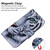 Samsung Galaxy A14 5G Coloured Drawing Horizontal Flip Leather Phone Case - Tiger