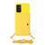 Samsung Galaxy A14 5G Crossbody Lanyard Wallet Card Bag Phone Case - Yellow