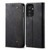 Samsung Galaxy A14 5G Denim Texture Leather Phone Case - Black