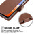 Samsung Galaxy A14 5G GOOSPERY BLUE MOON Crazy Horse Texture Leather Phone Case - Brown
