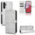 Samsung Galaxy A14 5G Honeycomb Dot Texture Leather Phone Case - Silver