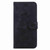 Samsung Galaxy A14 5G Lily Embossed Leather Phone Case - Black