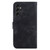 Samsung Galaxy A14 5G Lily Embossed Leather Phone Case - Black