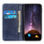 Samsung Galaxy A14 5G Magnetic Crazy Horse Texture Horizontal Flip PU Phone Case - Blue