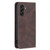 Samsung Galaxy A14 5G Magnetic RFID Blocking Anti-Theft Leather Phone Case - Brown