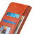 Samsung Galaxy A14 5G Nappa Texture Leather Phone Case - Orange