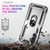 Samsung Galaxy A14 5G Shockproof TPU + PC Phone Case - Silver