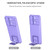 Samsung Galaxy A14 5G Stereoscopic Holder Sliding Camshield Phone Case - Purple Samsung Galaxy A14 5G Stereoscopic Holder Sliding Camshield Phone Case - Purple