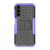 Samsung Galaxy A14 5G Tire Texture TPU + PC Phone Case with Holder - Purple