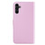 Samsung Galaxy A14 5G Tricolor Stitching Flip Leather Phone Case - Pink