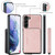 Samsung Galaxy A54 5G / A54 4G JEEHOOD Magnetic Zipper Horizontal Flip Phone Leather Case - Pink