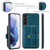 Samsung Galaxy A54 5G / A54 4G JEEHOOD RFID Blocking Anti-Theft Magnetic PU Phone Case - Blue