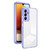 Samsung Galaxy A54 5G 3 in 1 Clear TPU Color PC Frame Phone Case - Purple