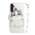 Samsung Galaxy A54 5G 3D Colored Pattern Flip Leather Phone Case - Cute Cat