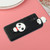 Samsung Galaxy A54 5G 3D Lying Cartoon TPU Shockproof Phone Case - Panda with Red Bow