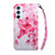 Samsung Galaxy A54 5G 3D Painted Leather Phone Case - Red Flower