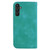 Samsung Galaxy A54 5G 7-shaped Embossed Leather Phone Case - Green