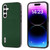 Samsung Galaxy A54 5G ABEEL Black Edge Genuine Leather Mino Phone Case - Green