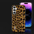 Samsung Galaxy A54 5G ABEEL Black Edge Leopard Phone Case - Golden Leopard