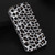 Samsung Galaxy A54 5G ABEEL Black Edge Leopard Phone Case - Silver Leopard