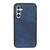 Samsung Galaxy A54 5G Accurate Hole Two-color Calf Texture PU Phone Case - Blue