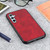 Samsung Galaxy A54 5G Accurate Hole Two-color Calf Texture PU Phone Case - Red
