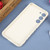 Samsung Galaxy A54 5G Astronaut Pattern Silicone Straight Edge Phone Case - Mars Astronaut-White