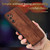 Samsung Galaxy A54 5G AZNS 3D Embossed Skin Feel Phone Case - Brown