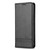 Samsung Galaxy A54 5G AZNS Magnetic Calf Texture Flip Leather Phone Case - Black