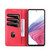 Samsung Galaxy A54 5G AZNS Magnetic Calf Texture Flip Leather Phone Case - Red