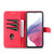 Samsung Galaxy A54 5G AZNS Skin Feel Calf Texture Flip Leather Phone Case - Red